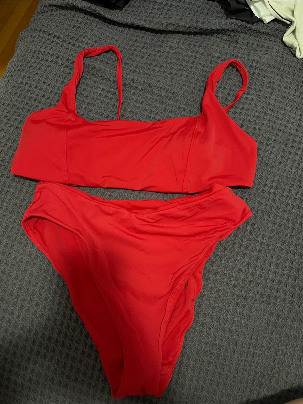 Andie Red Two-Piece Bikini Set